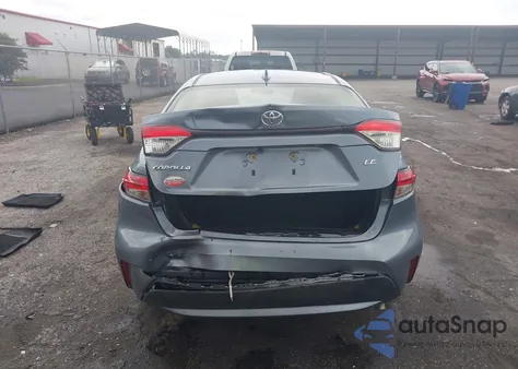 2020 Toyota Corolla Le z USA, uszkodzony, nr VIN JTDEPRAE7LJ099205